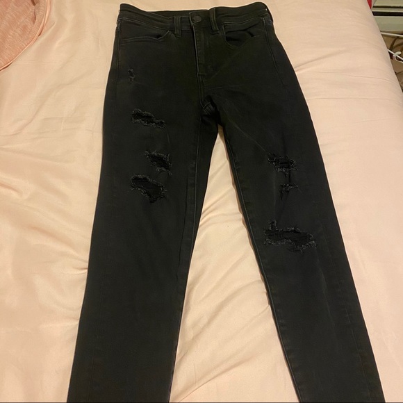 American eagle super high rises jegging crop - Picture 2 of 5